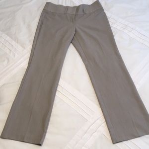 Gray trouser dress pant. Size 4P.